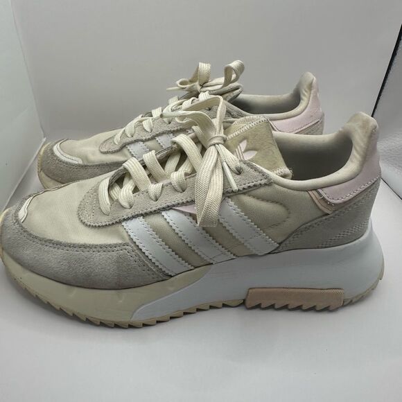 Adidas Retropy F2 Women's
Shoes SIZE 6.5 6 1/2 OFFWHITE / ALMOST PINK GW9408 - Picture 6 of 13